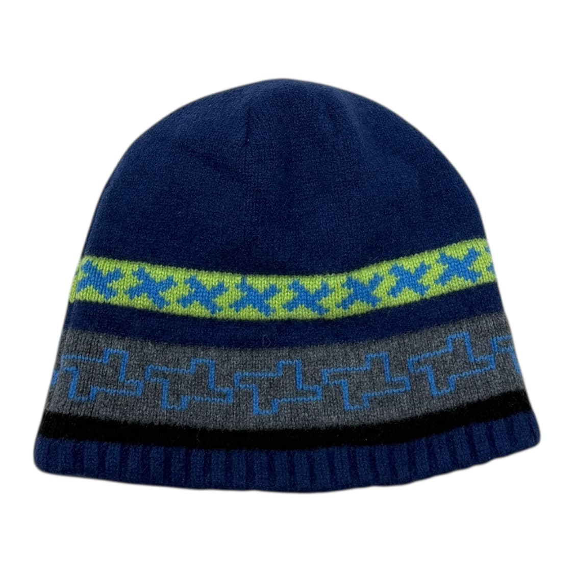 오클리 빈티지 패턴 니트 비니 모자 상품이미지3