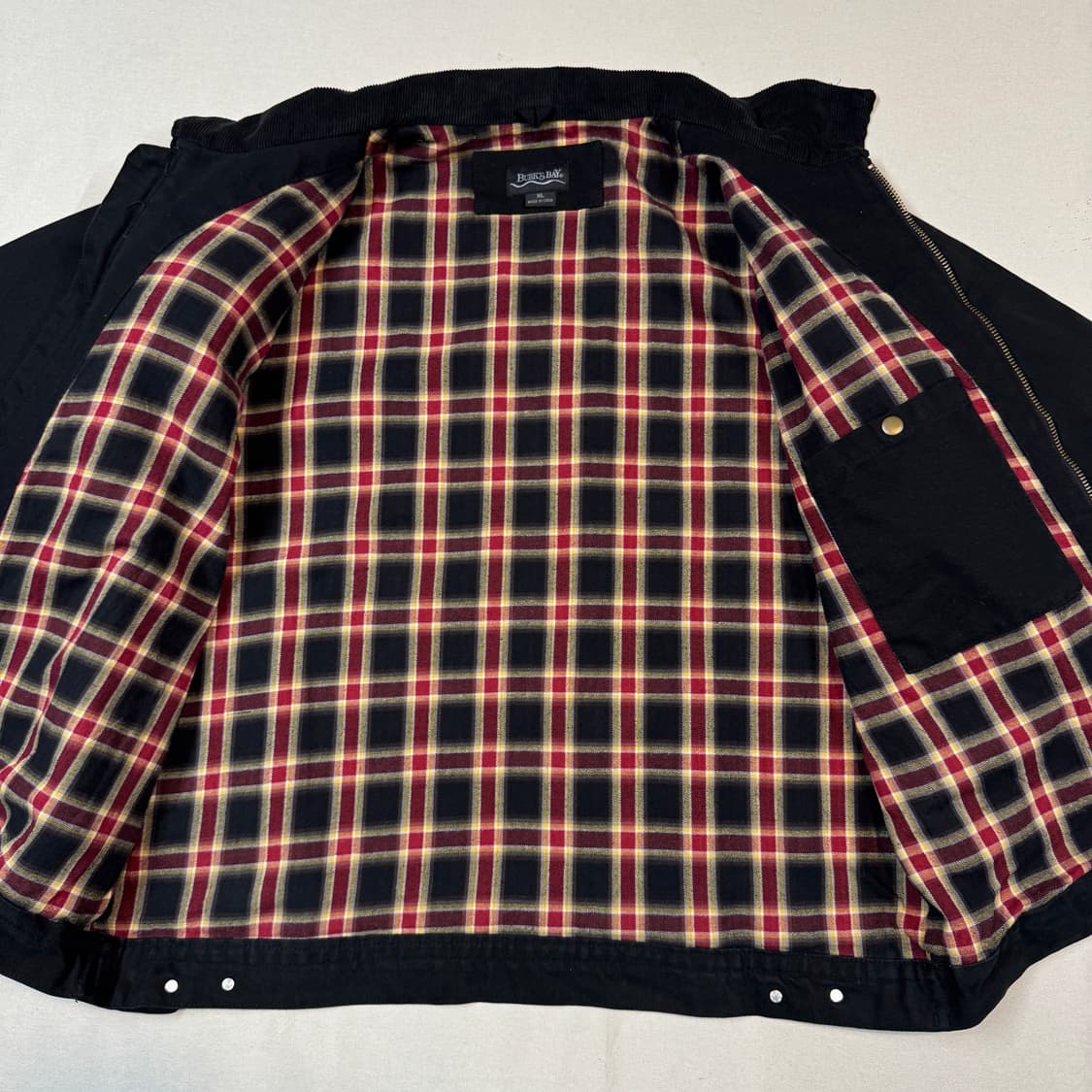 XL) Burk's Bay USA 덕 캔버스 워크웨어 디트로이트 자켓 상품이미지6