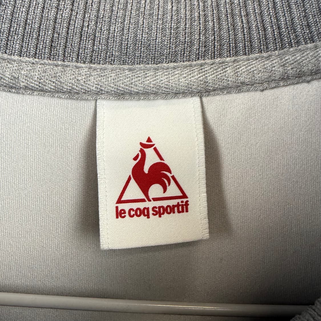 (L) 르꼬끄 트랙탑 져지 그레이 상품이미지3