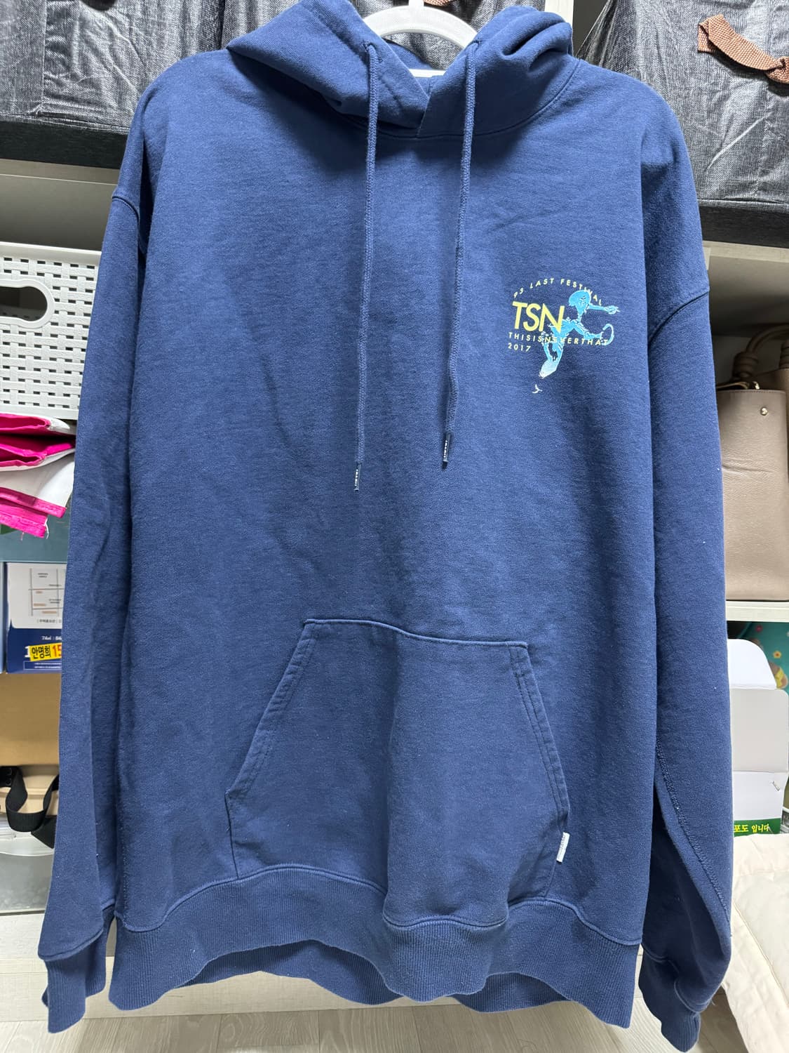 디스이즈네버댓 후드티 네이비 L 상품이미지1