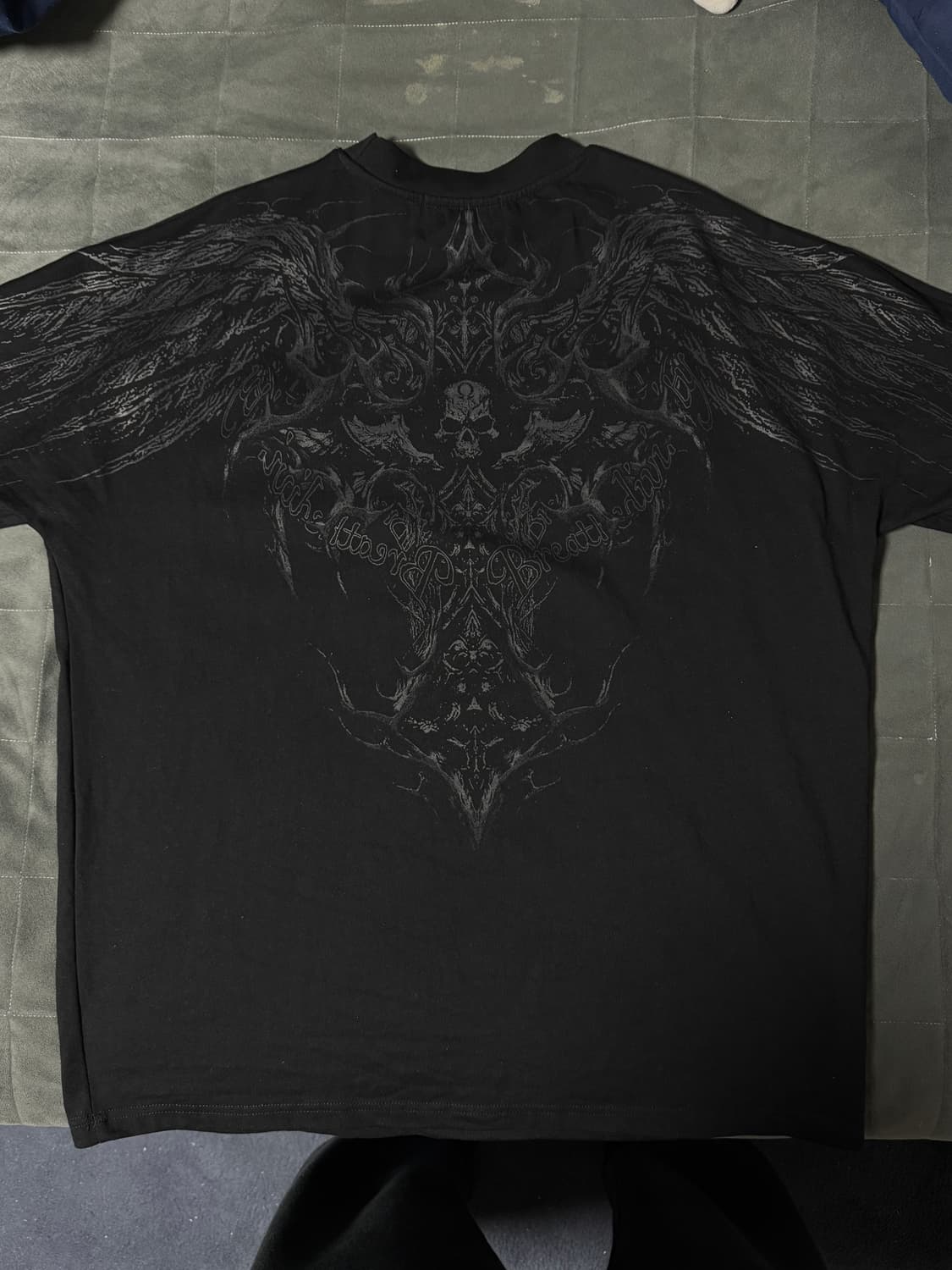 breathedivinity 다크니스 오버핏 반팔티 xl 상품이미지2