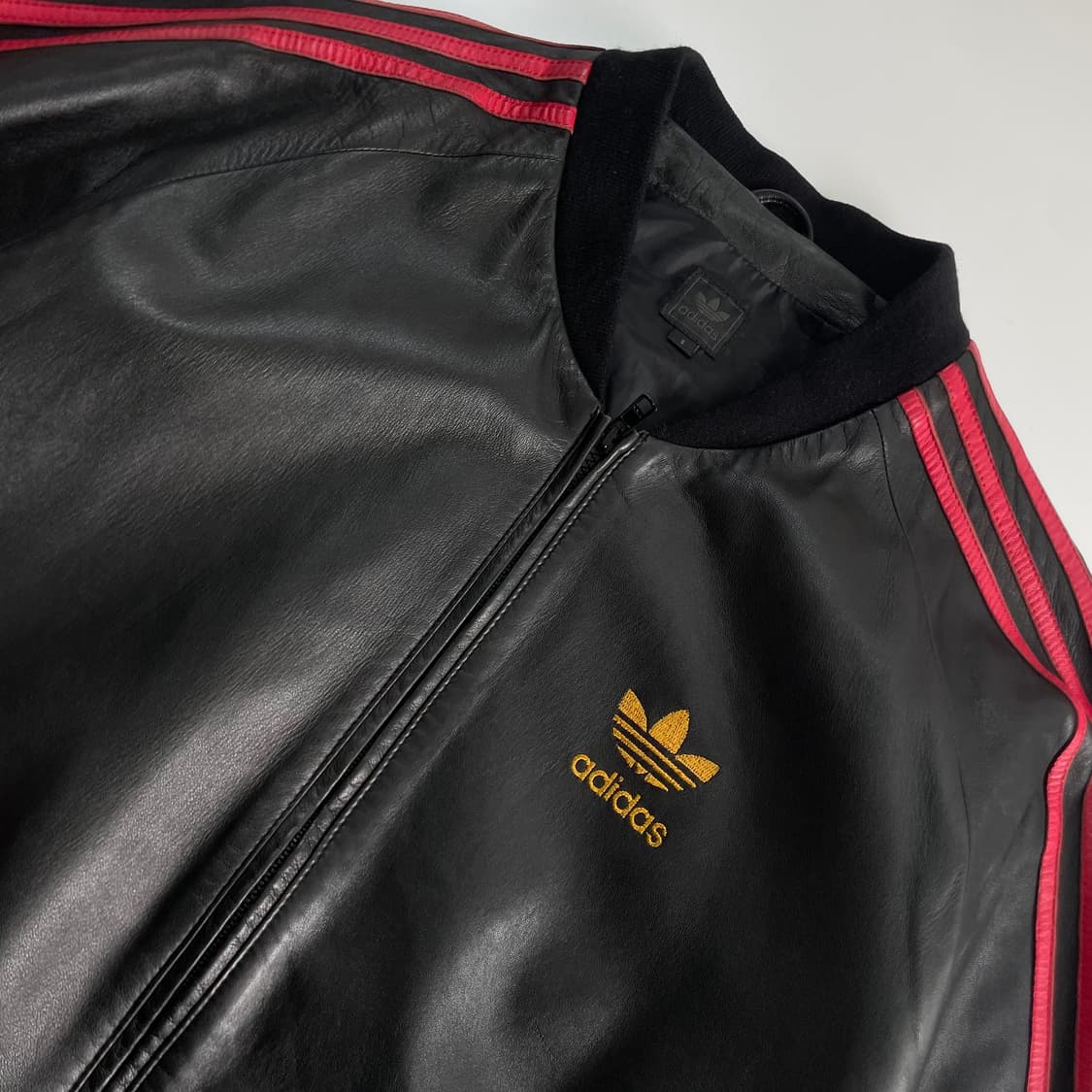 Adidas  아디다스 오리지널 00,s 파이어버드 레더 자켓 상품이미지3
