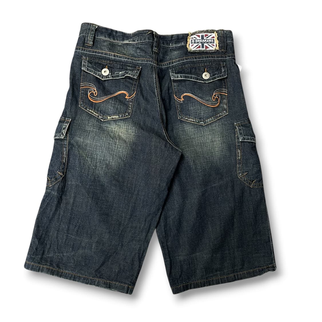 (36) 비브레이커스 빈티지 워싱 투포켓 데님 하프팬츠 상품이미지2