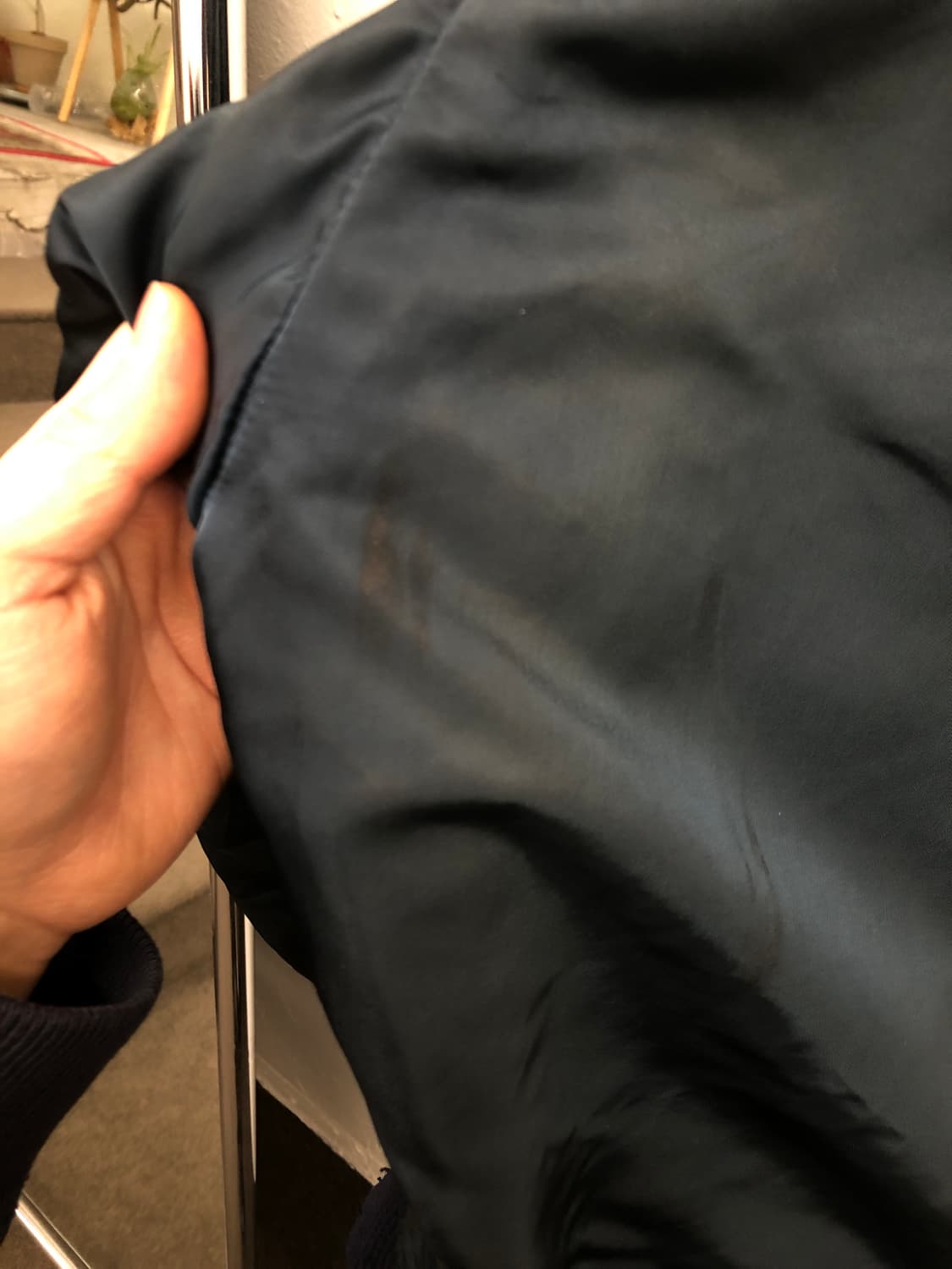 90s 알파 인더스트리 ma-1 네이비 상품이미지7