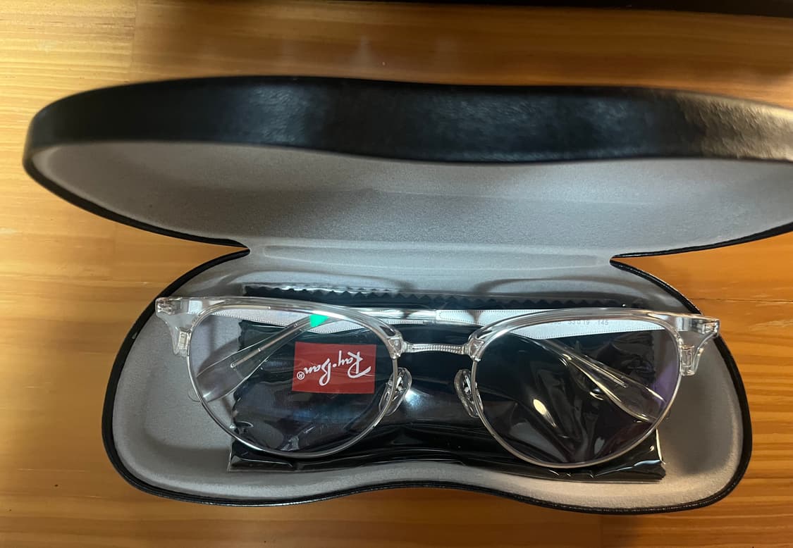 레이벤 투명 안경 케이스포함 rb6396 이준안경 상품이미지1