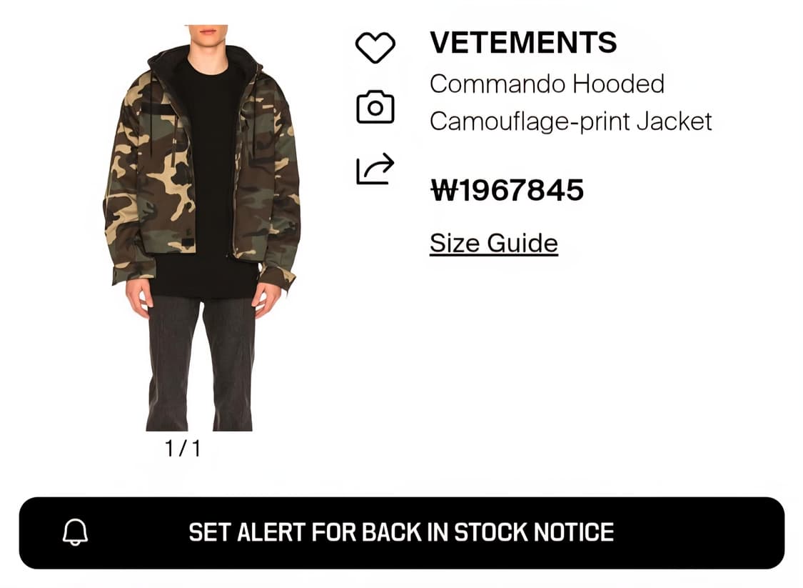 베트멍 코만도 후디 자켓 카모 후드 봄버 재킷 점퍼 블랙 상품이미지3