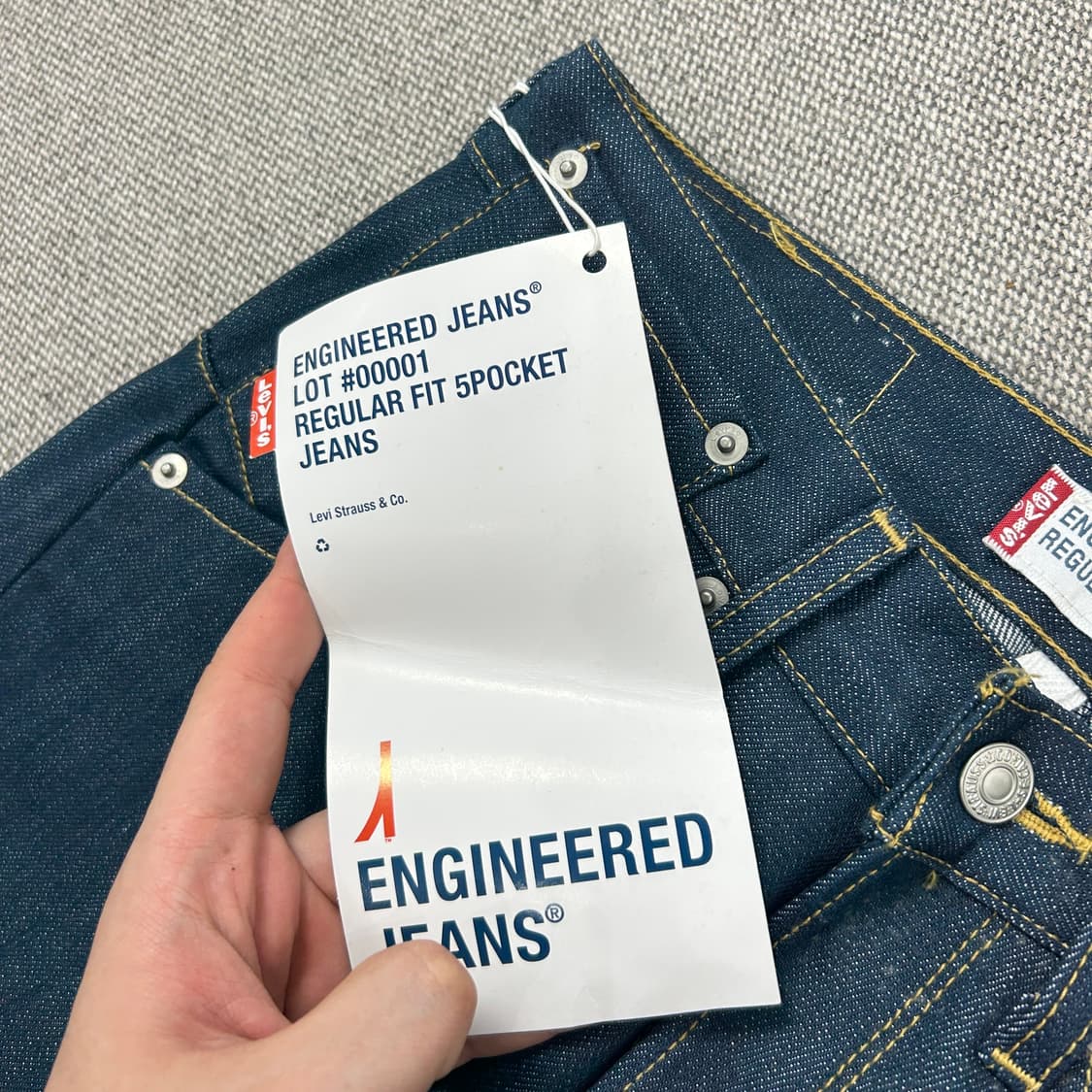 (새상품)리바이스 00s 엔지니어드 데님팬츠(28) 상품이미지2