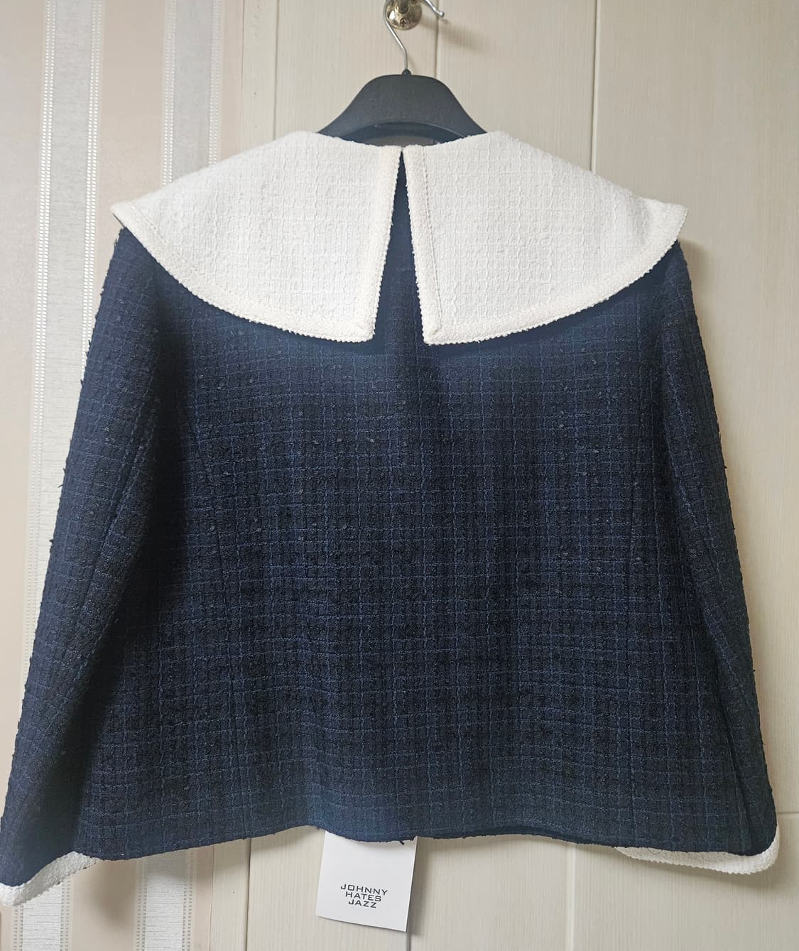 (새상품) 쟈니헤잇재즈 세일러 카라 트위드 자켓 상품이미지7