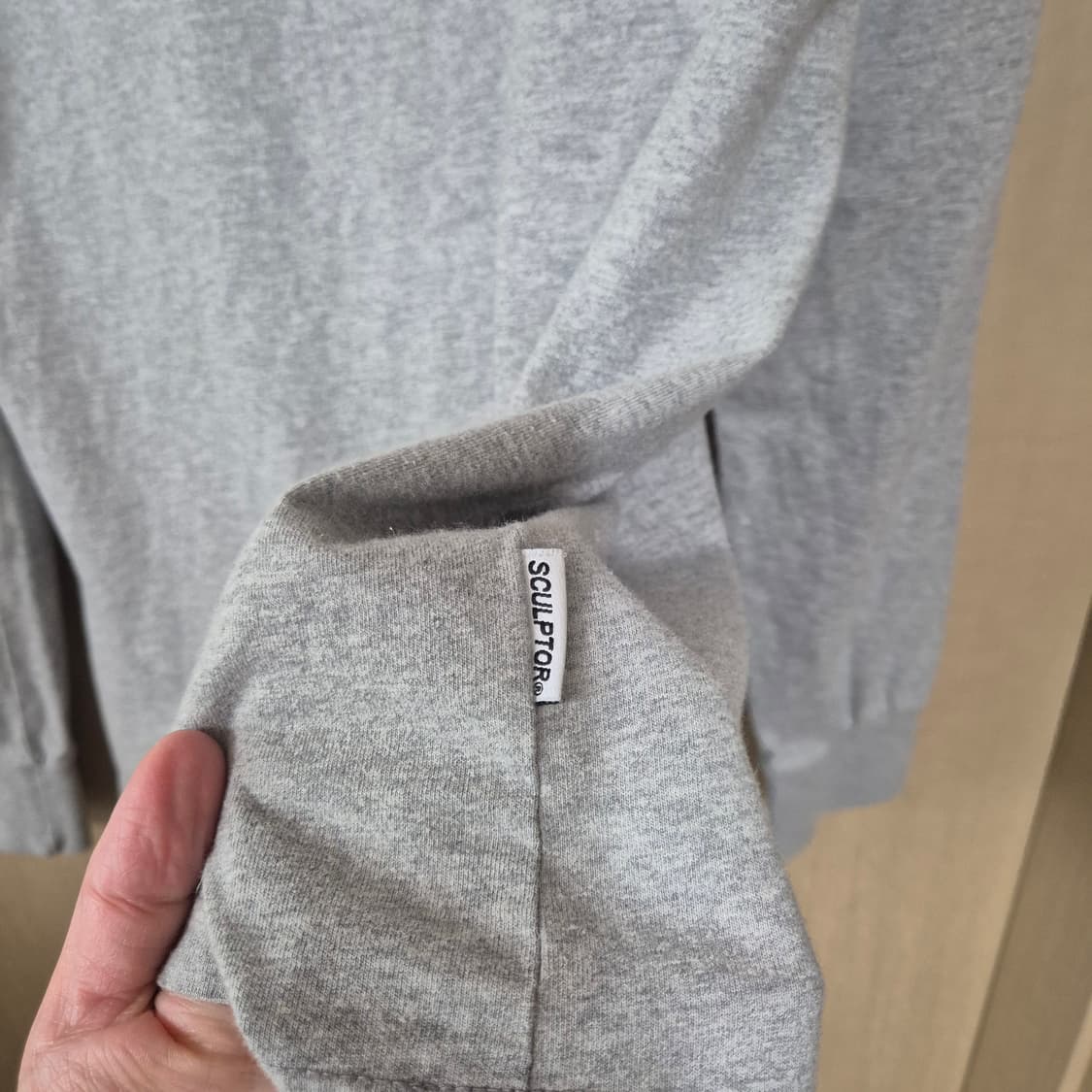 [M]스컬프터 Sculptor Apparel 긴팔티 그레이 상품이미지4
