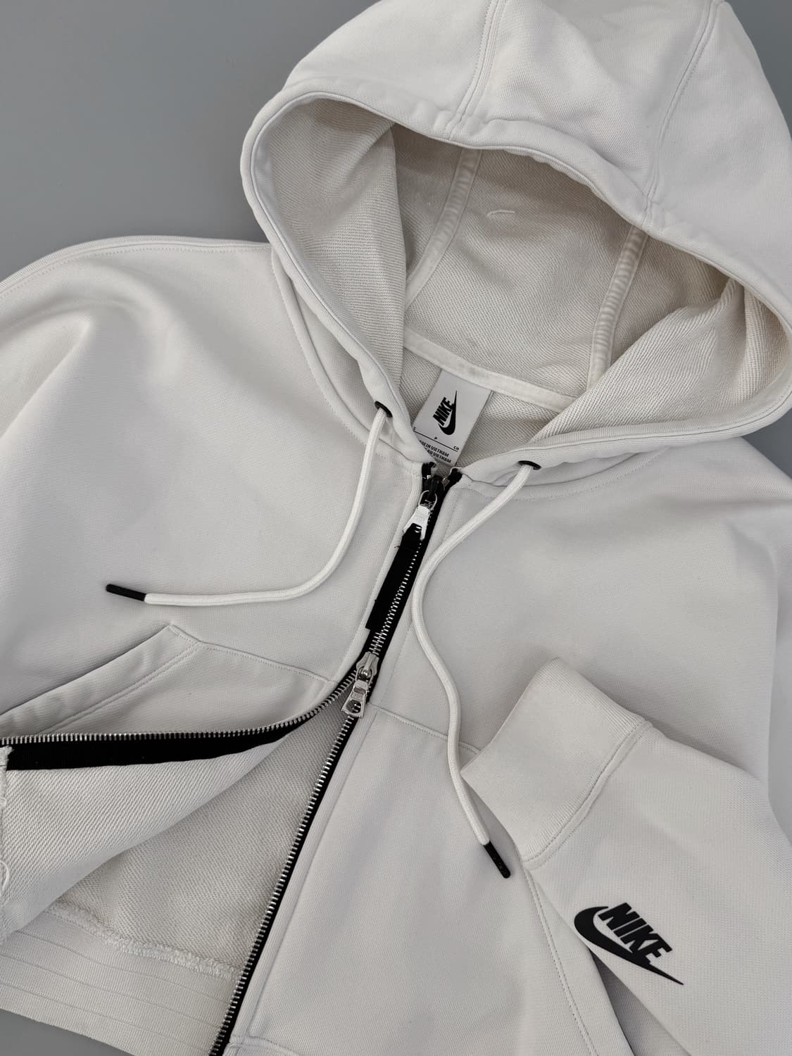 나이키 Lab NRG 크롭 풀집 스웻 후드집업 상품이미지2