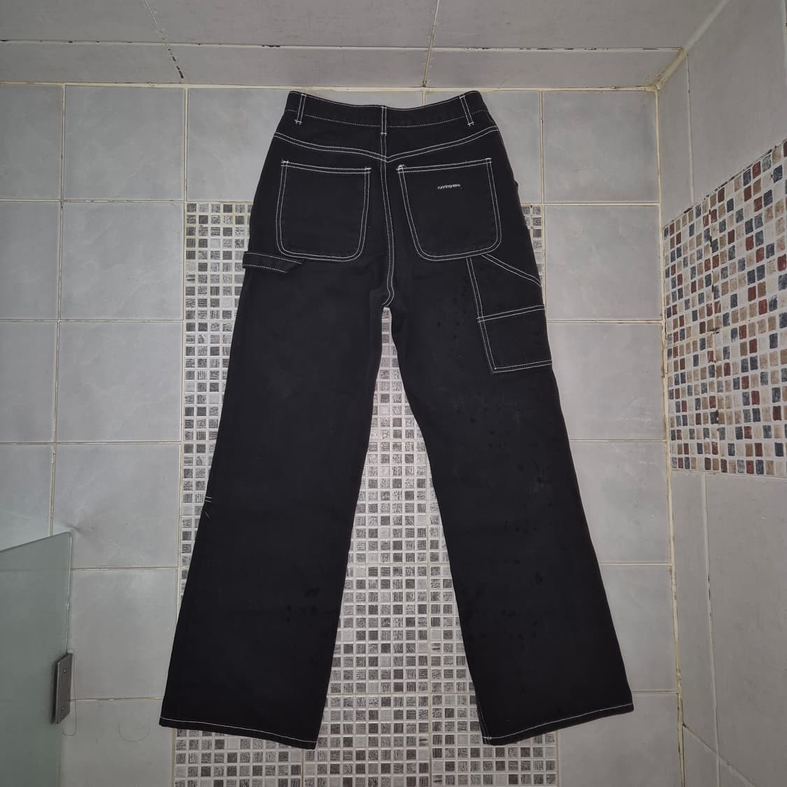 러닝하이 스티치 포인트 코튼 카펜터 팬츠 상품이미지2