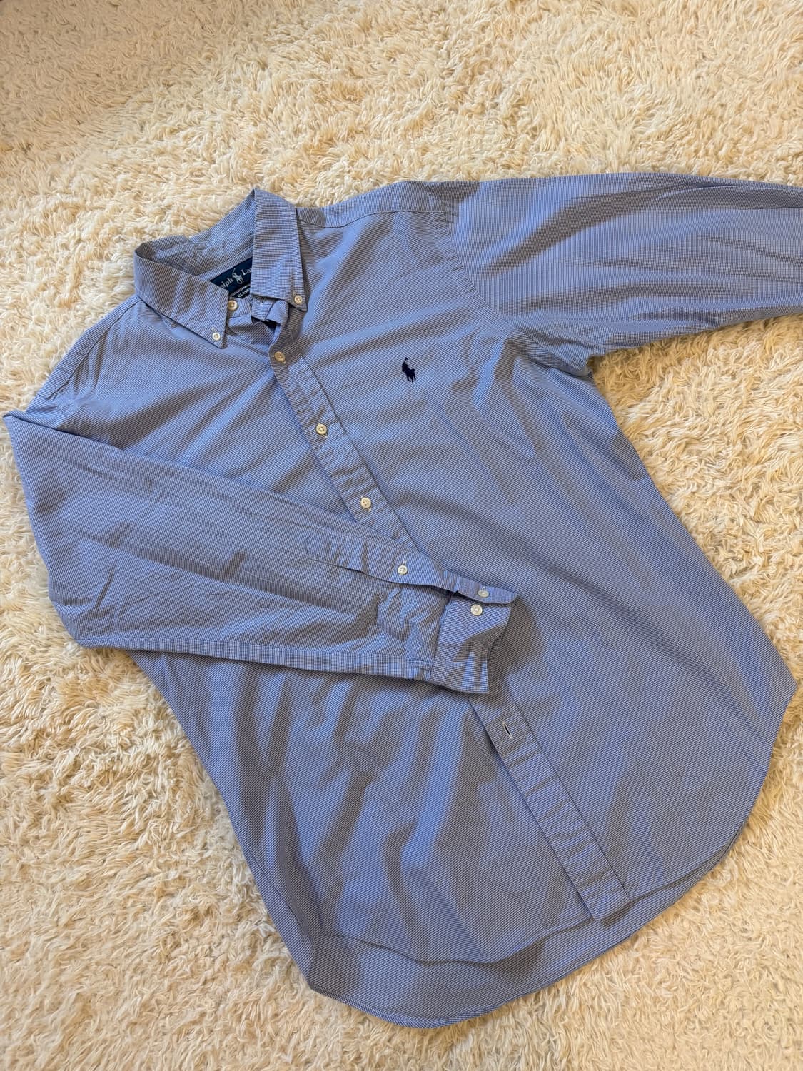 폴로 랄프로렌 블루 스트라이프 Classic Fit 상품이미지4