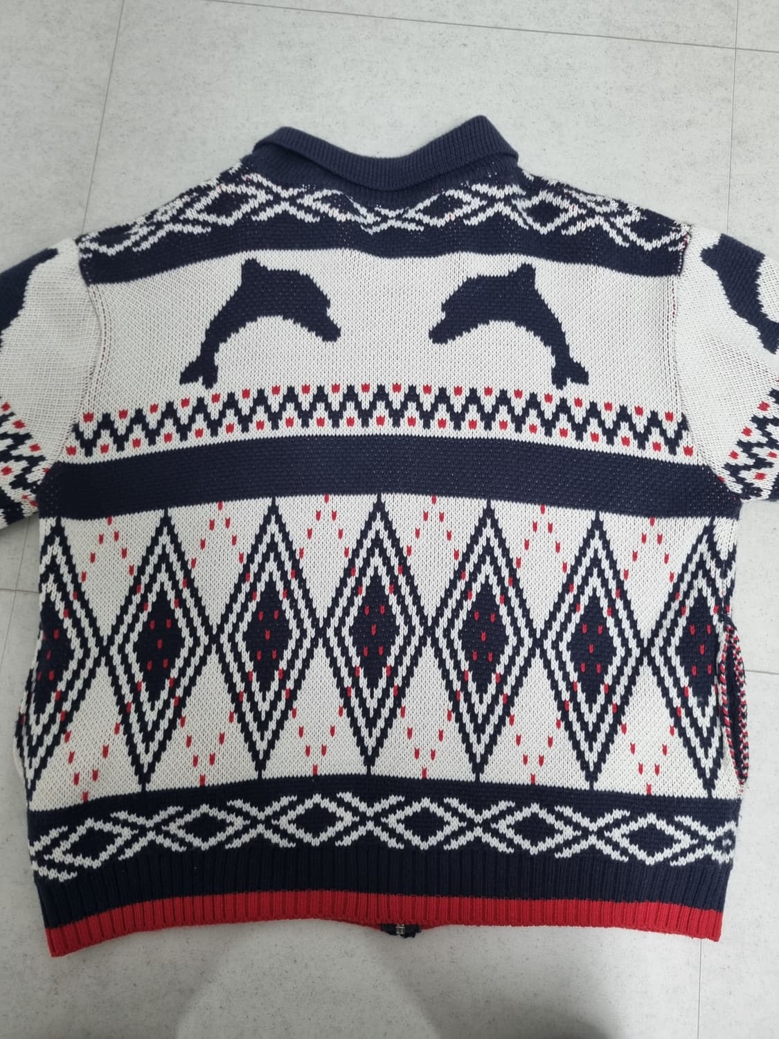 와이케이 돌핀 노르딕 니트 가디건(있지 예지 착용) 상품이미지7