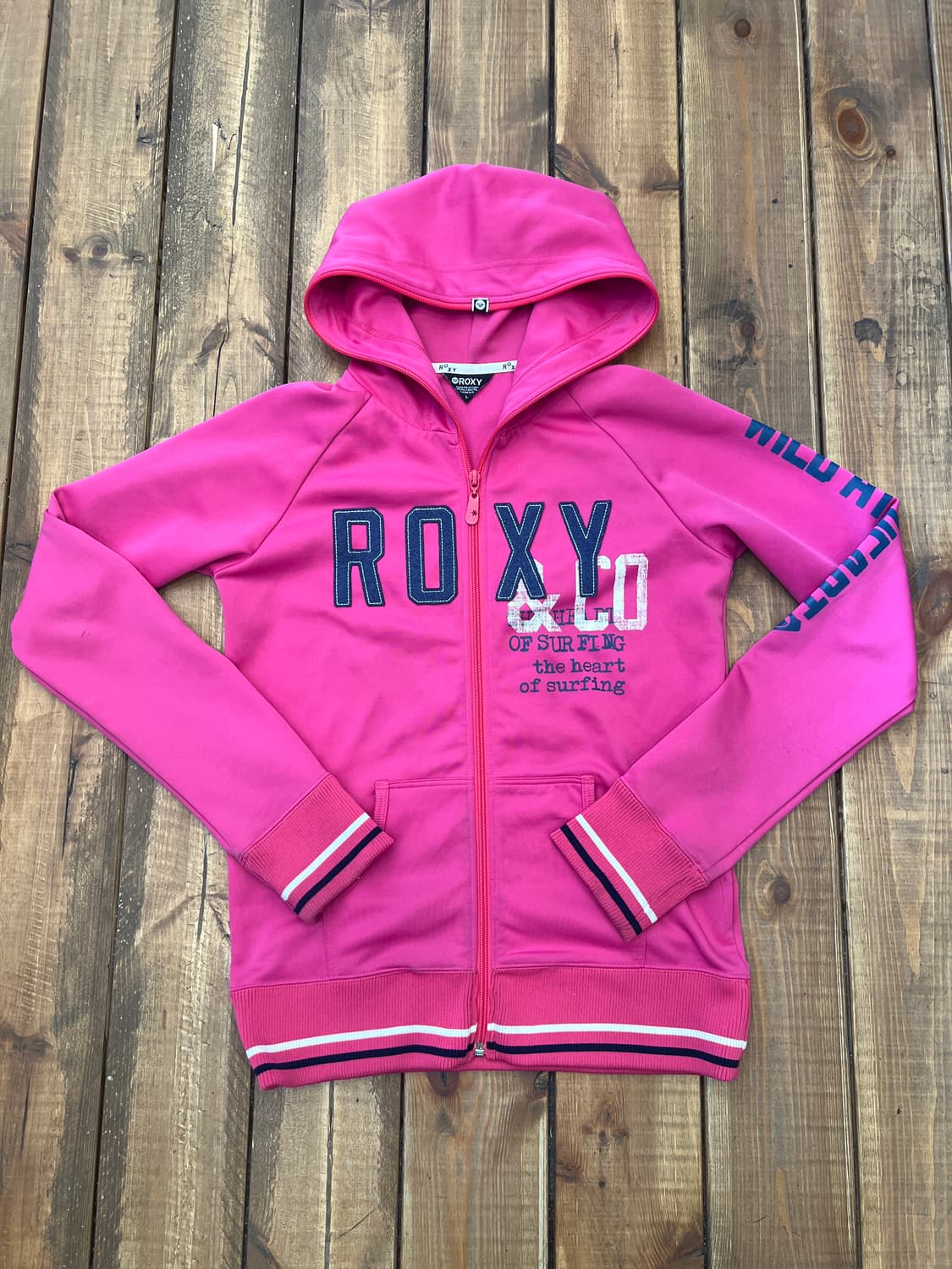 Roxy 딥핑크 후드집업 상품이미지7