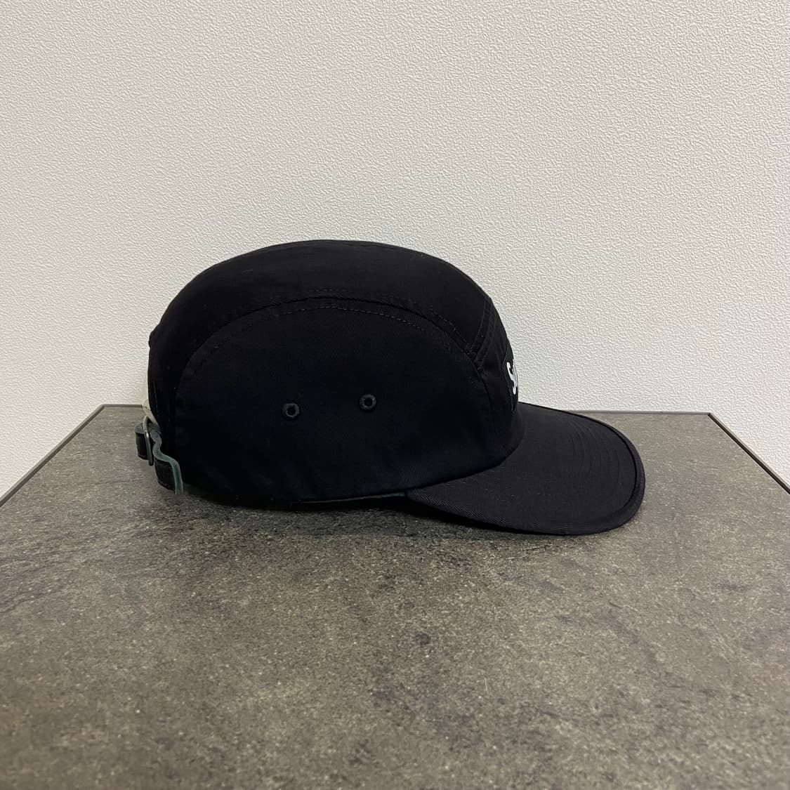 (OS) 슈프림 박스로고 캠프캡 모자 워시드 블랙 상품이미지2