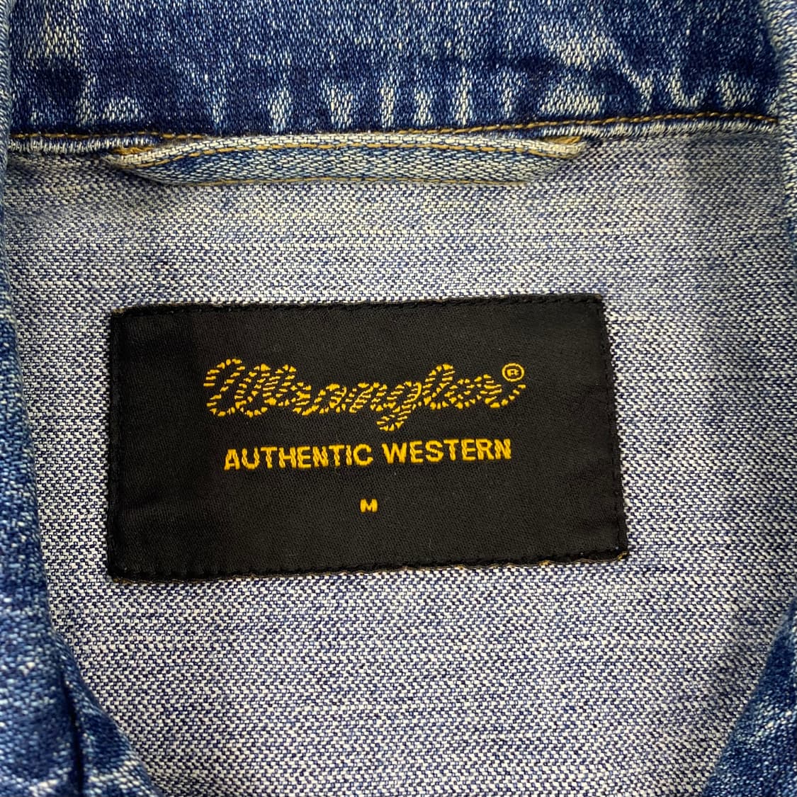 랭글러 웨스턴 포켓 데님 트러커 자켓 (97) 상품이미지8