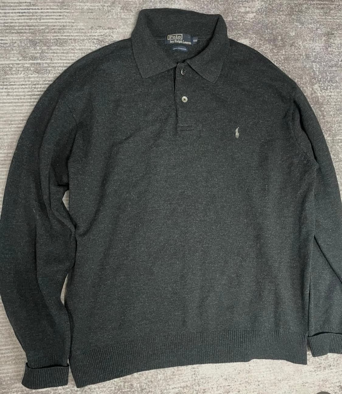 90s Polo RL  램스울 카라넥 니트 상품이미지7