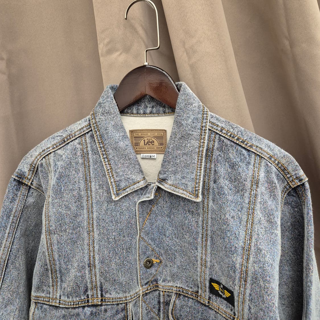 LEE 80년대 빈티지 플라이트 데님 자켓 M 상품이미지2