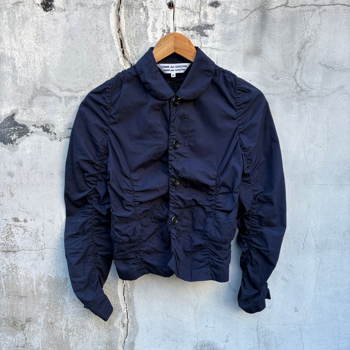 Comme des Garcons 꼼데가르송 셔링 셔츠 자켓 상품이미지1