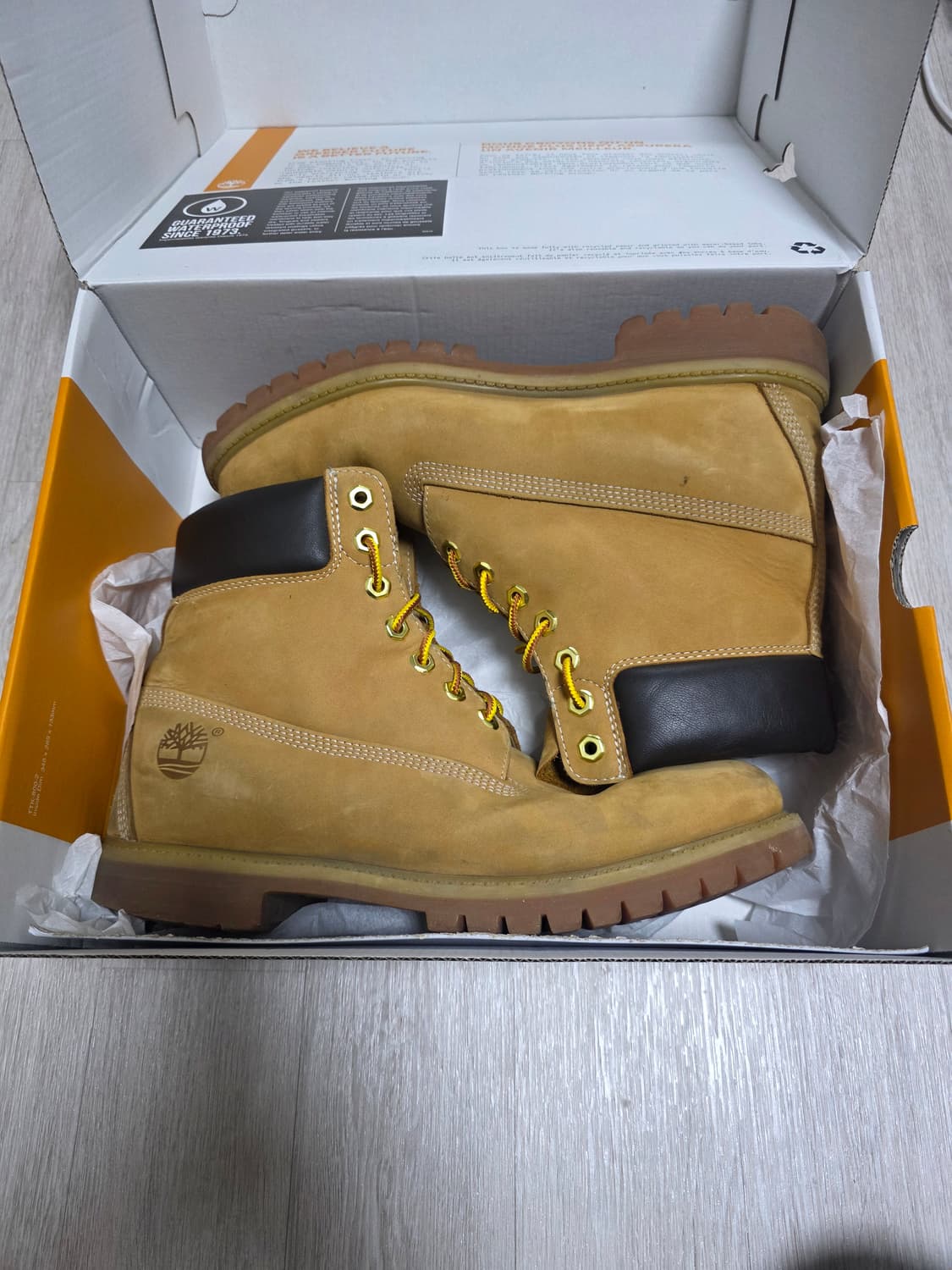 팀버랜드 6인치 프리미엄 부츠 옐로우(285) 상품이미지1