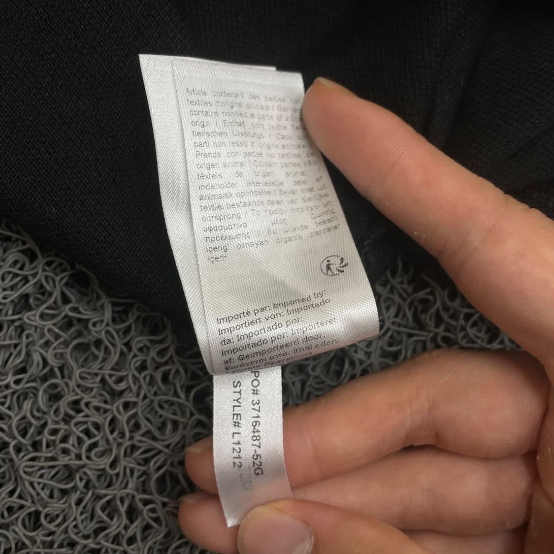 Lacoste  라코스테 신형 블랙 반팔 카라티 상품이미지6