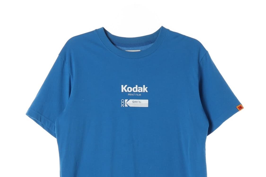 코닥 컬러플러스 200 그래픽 로고 반팔 티셔츠 블루 M 상품이미지3