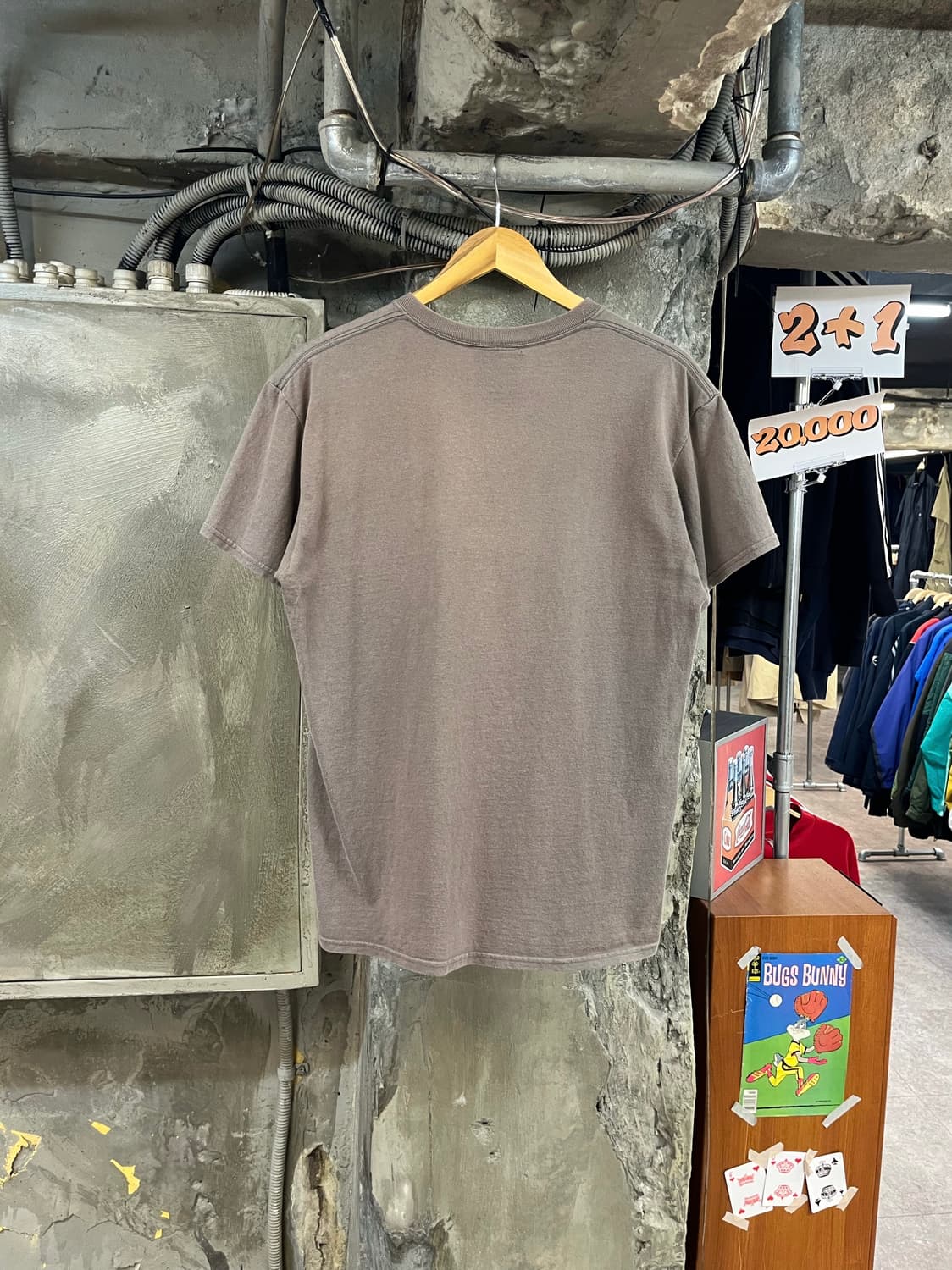 트레셔 로고 반팔티 브라운 M #csz3411 상품이미지2