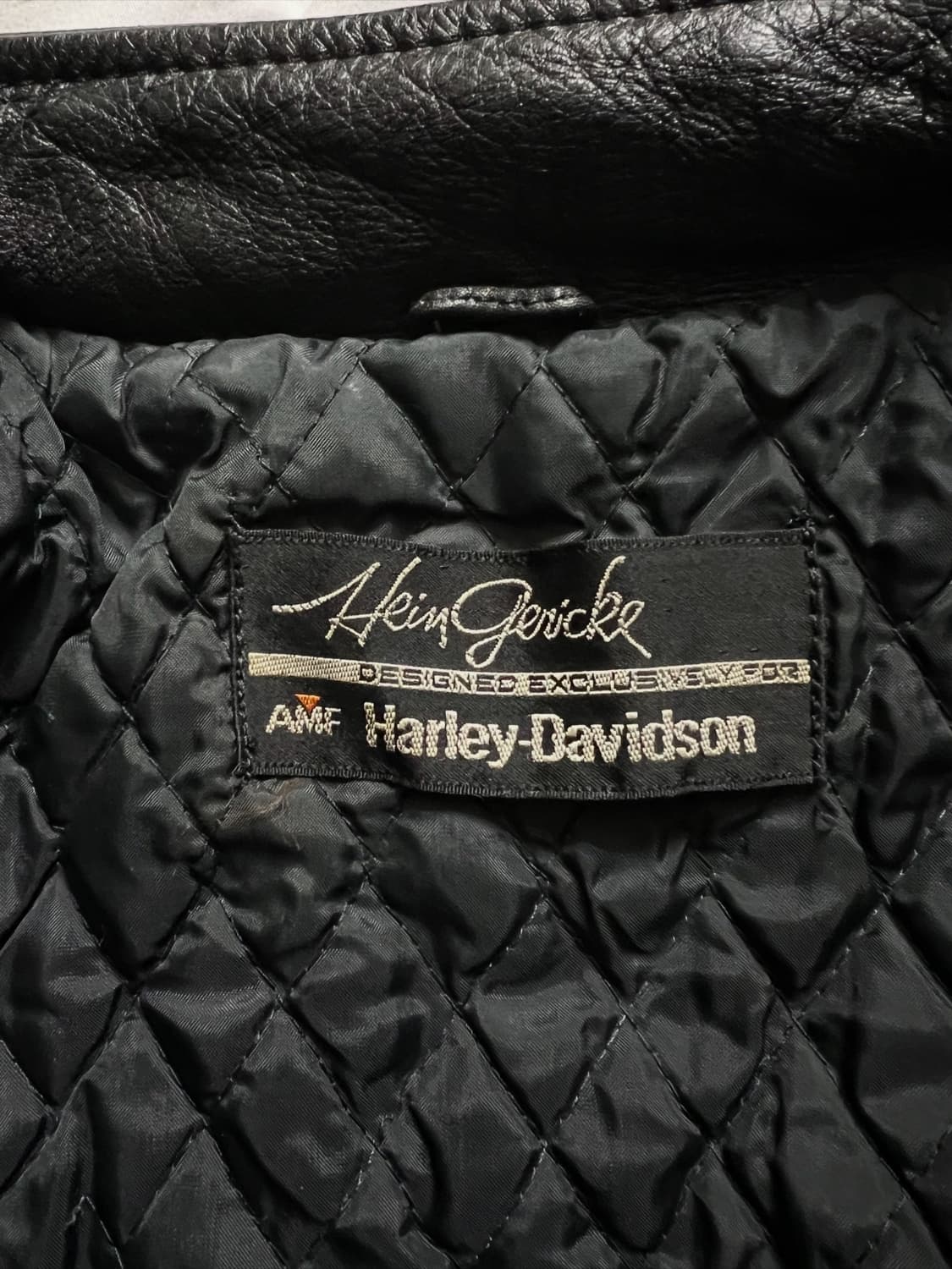 할리데이비슨 가죽 봄버 자켓 상품이미지5