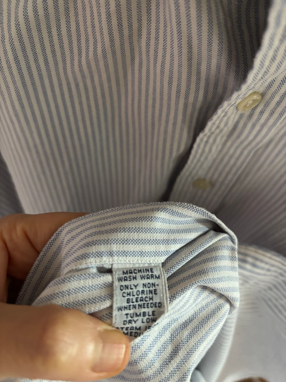 폴로 랄프로렌 스트라이프 긴팔 셔츠 L 상품이미지4