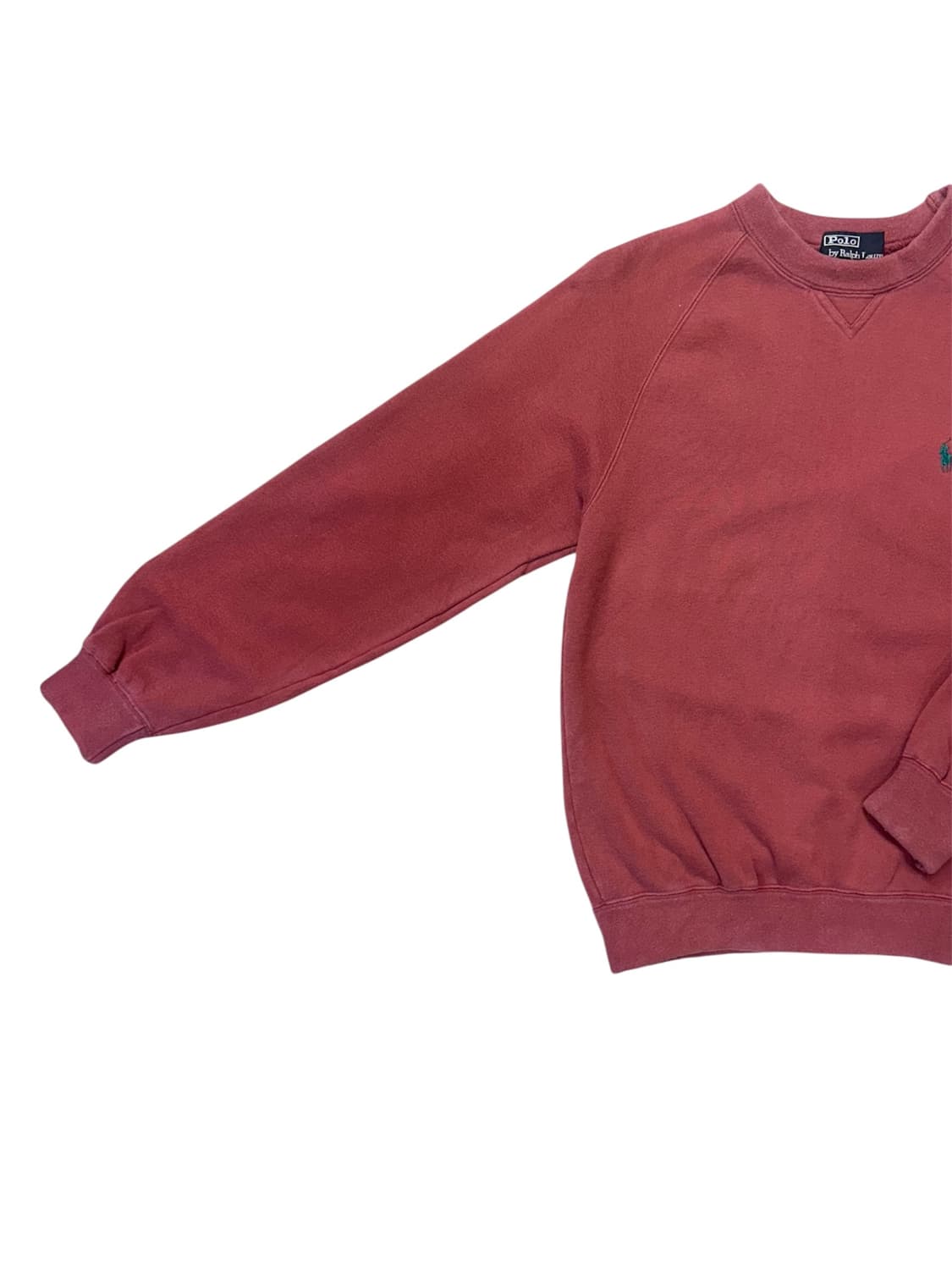 폴로 버건디 맨투맨 상품이미지3