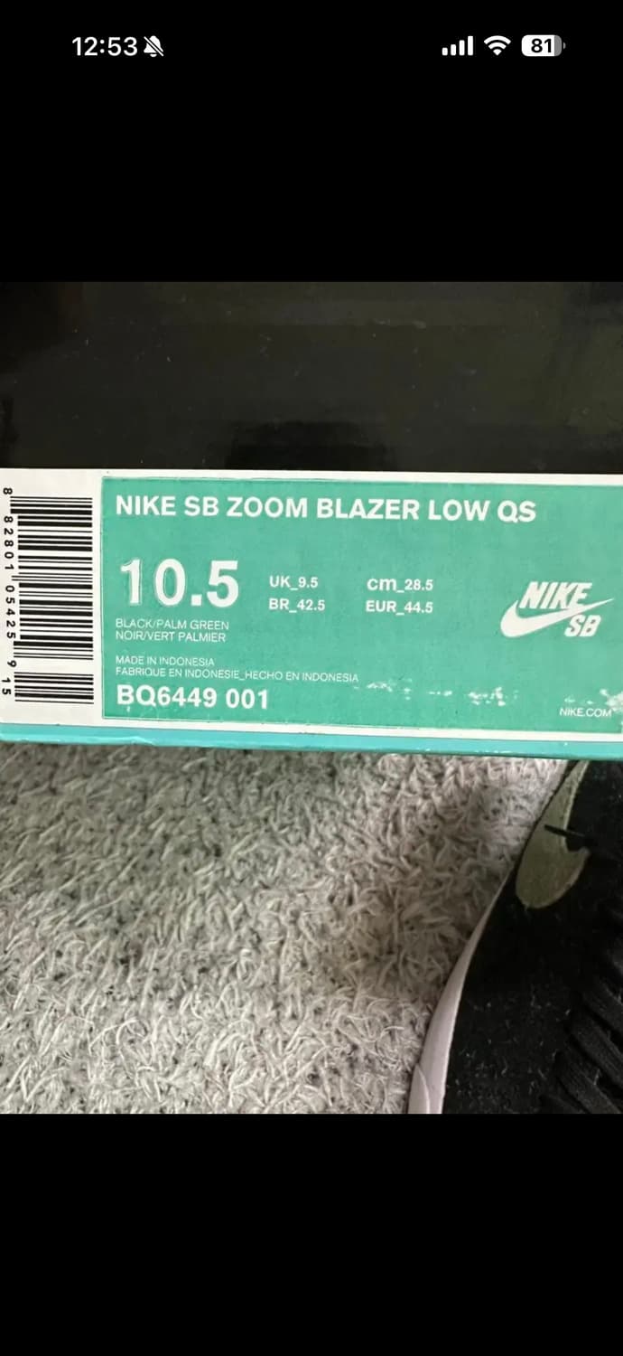 [285]712.스투시X나이키 sb 블레이저 로우 상품이미지4