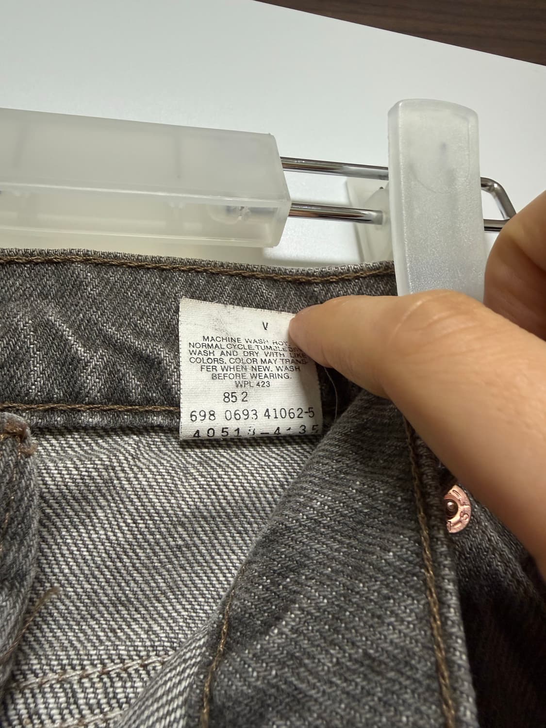 90s 리바이스 517 그레이 (38x34) 상품이미지5