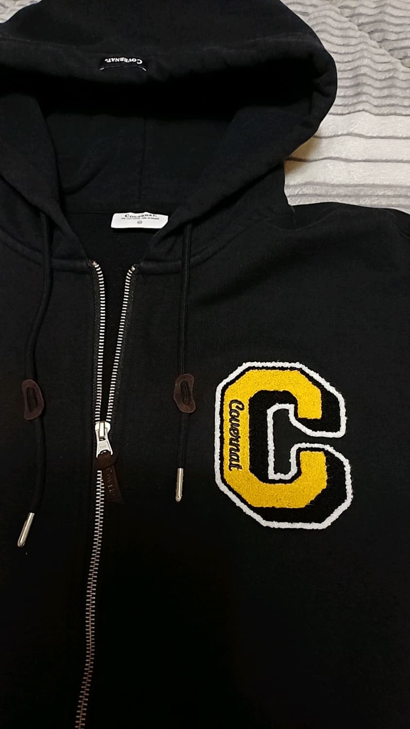 커버낫 오버핏 헤비웨이트 후드집업 XL 가슴64 기장72 상품이미지4