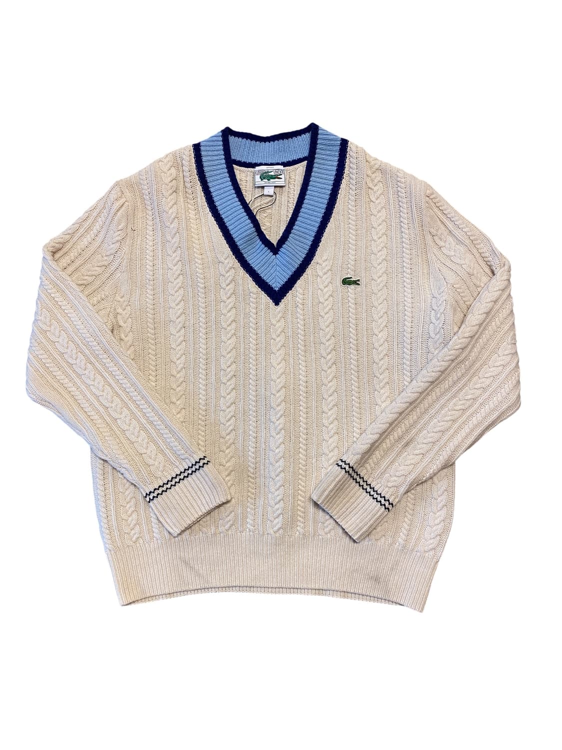 라코스테 브이넥 케이블 니트 (Man L) AA0978 상품이미지3