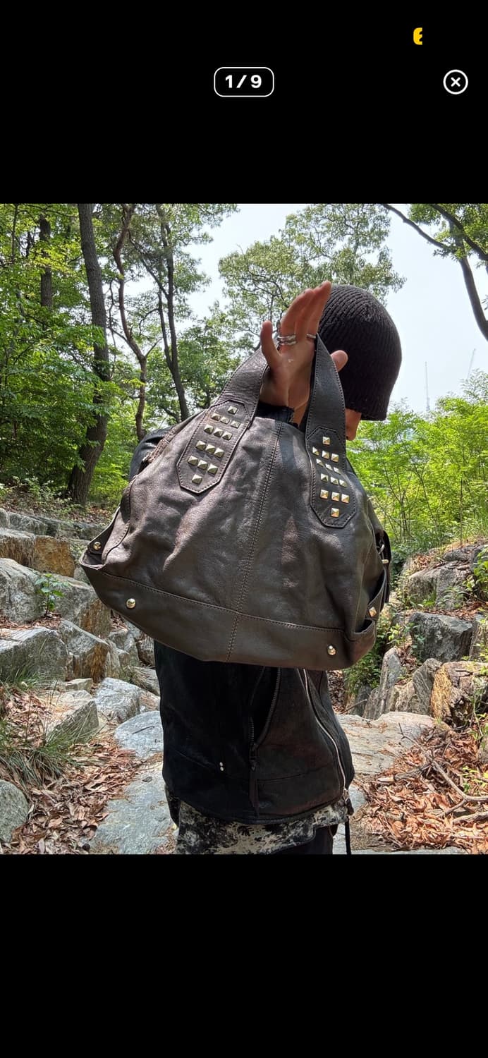 vintage pyramid stud bag 상품이미지1