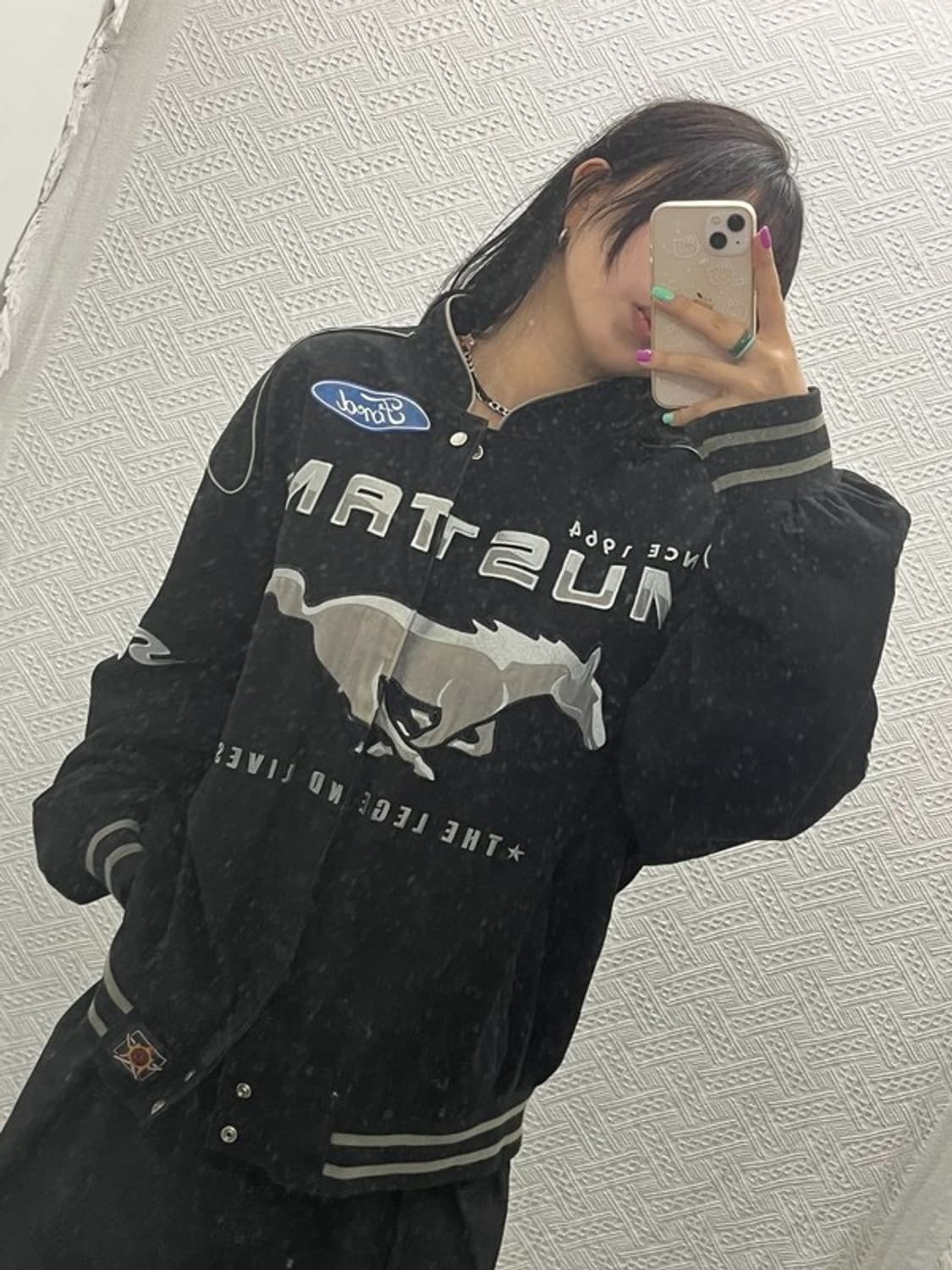 JH 디자인 제프해밀턴 머스탱 빅사이즈 레이싱 자켓 120 C06553 상품이미지1