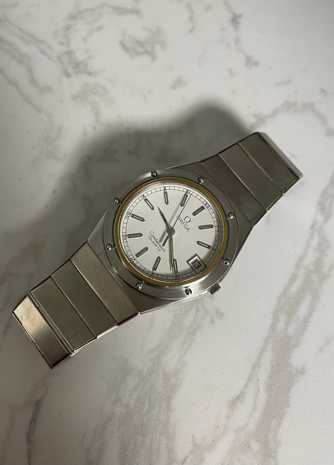 (희귀) 오메가 컨스틸레이션 로얄오크 마리너 빈티지 쿼츠 시계 상품이미지2