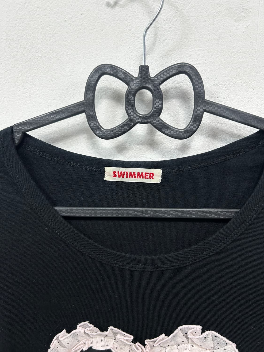 [SWIMMER] 조지후쿠 갸루 리본 도트 롱슬리브 상품이미지6