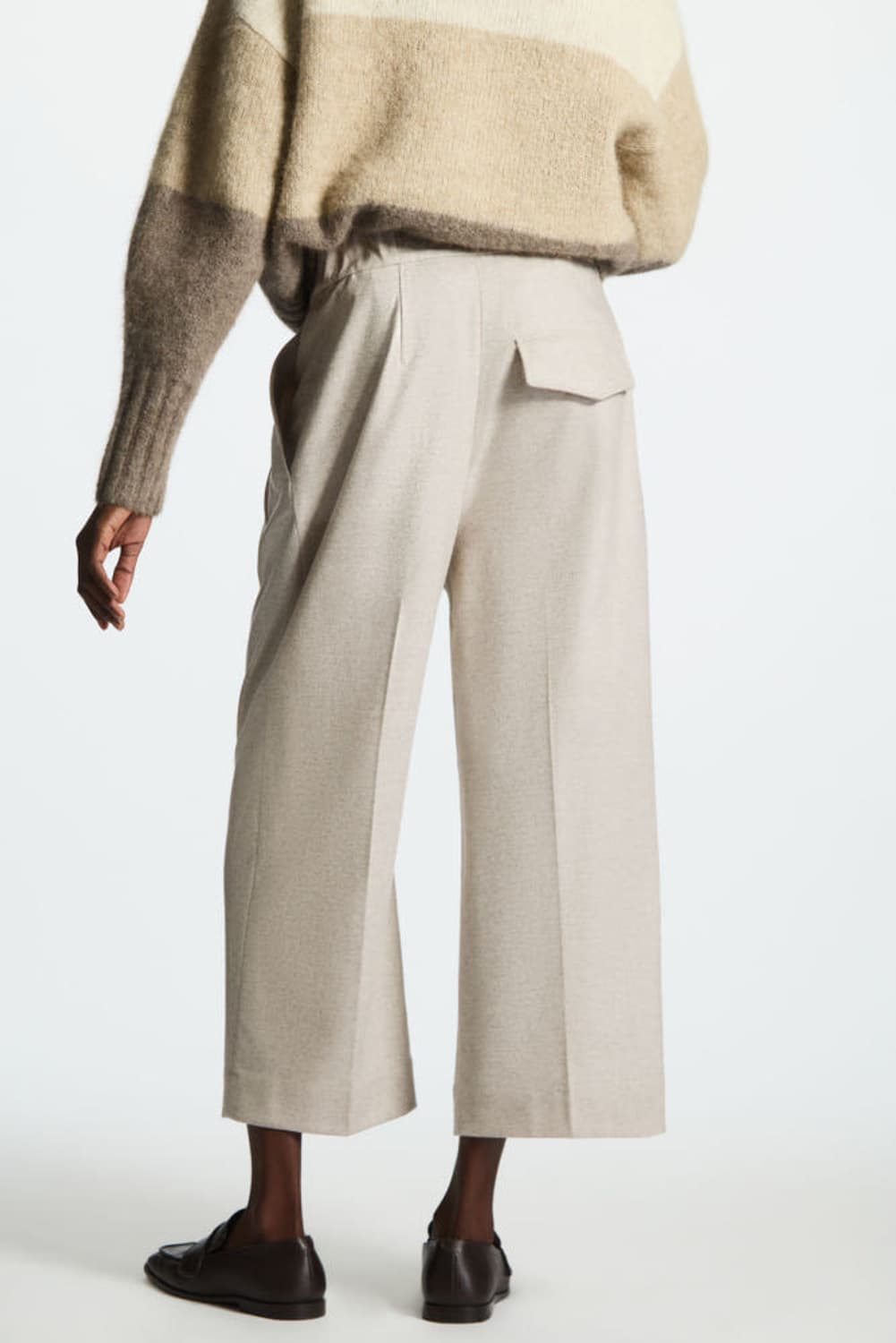 Cos 코스 울 큐롯팬츠 36 베이지 상품이미지2