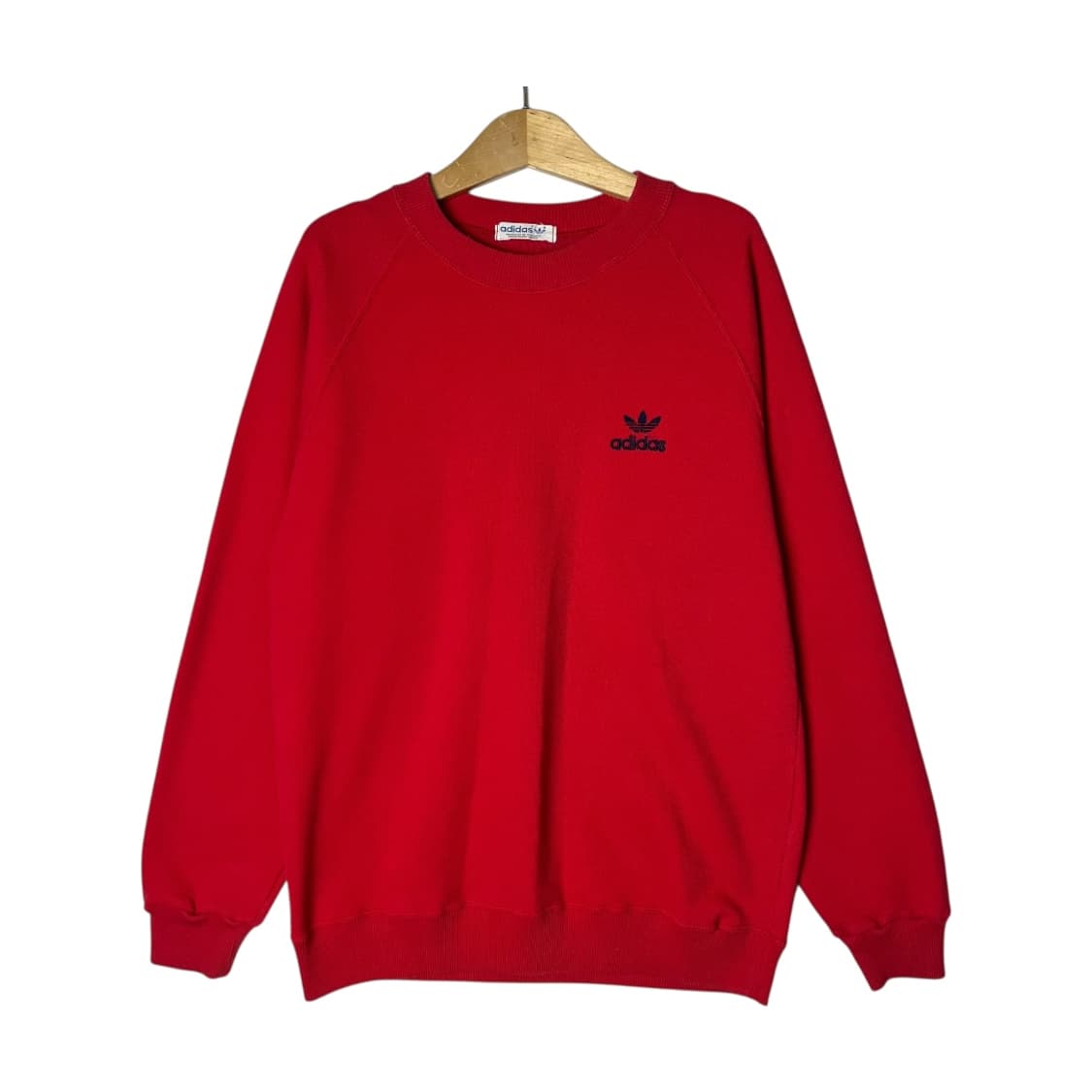 [adidas] 80s 아디다스 데상트 레드 트레포일 맨투맨 상품이미지1