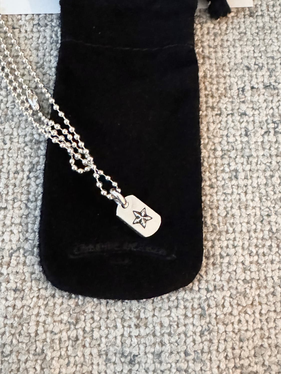 크롬하츠 타이니 스타 도그택 볼체인  상품이미지4