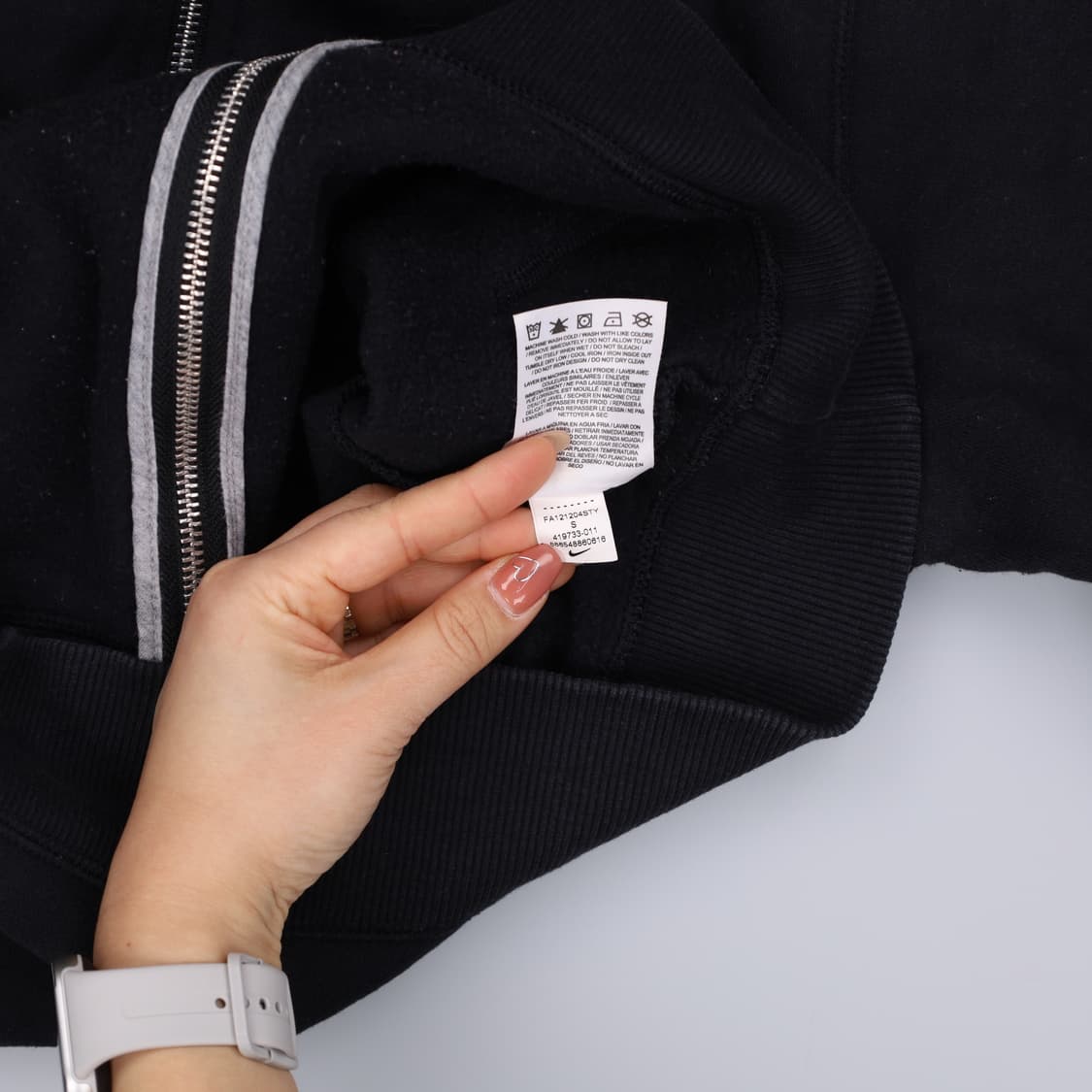 [S] 나이키 여성 스우시 기모 후드 집업 저지  0105J 상품이미지6