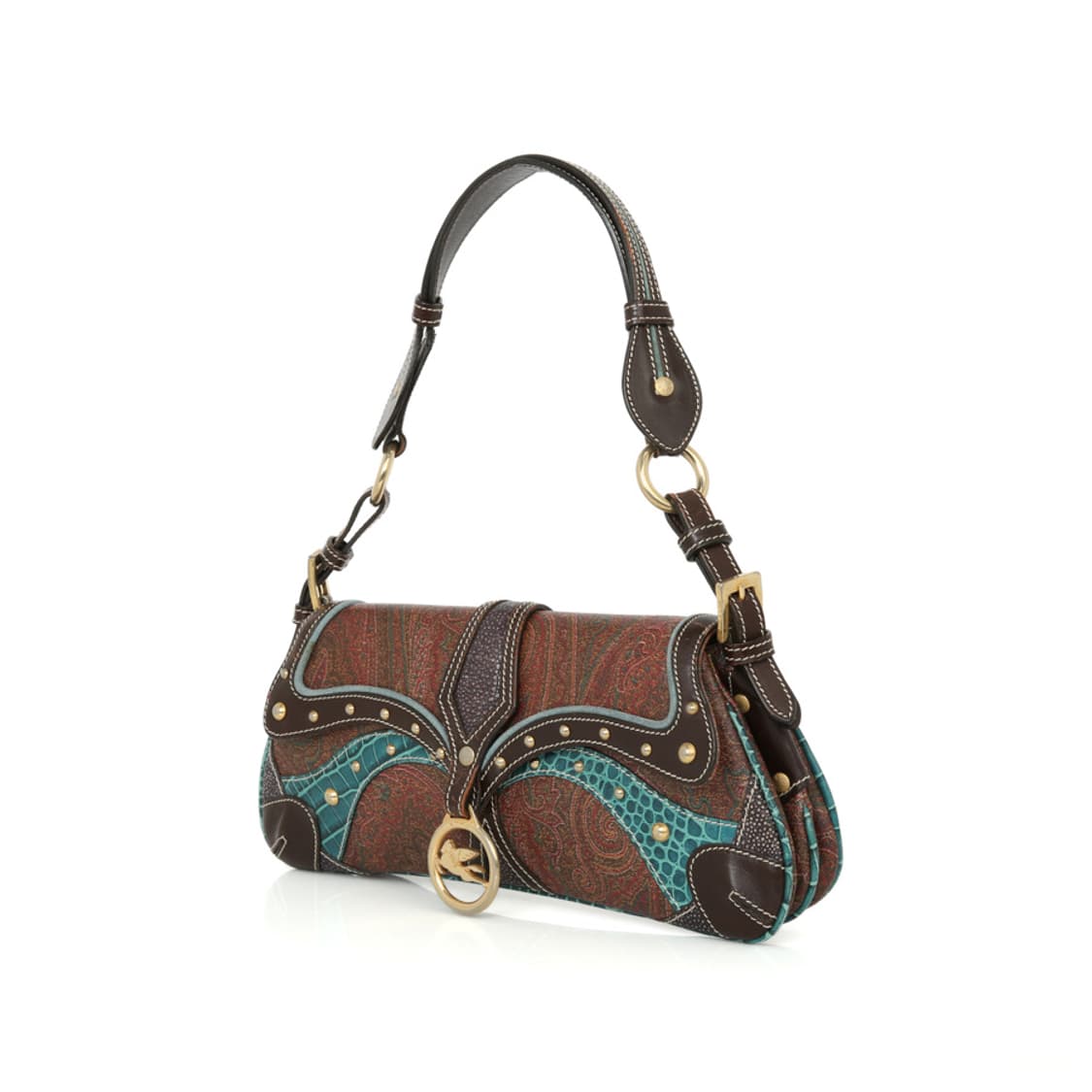 에트로 페가수스 플랩 숄더백 Y2K 페이즐리 호보백 상품이미지2