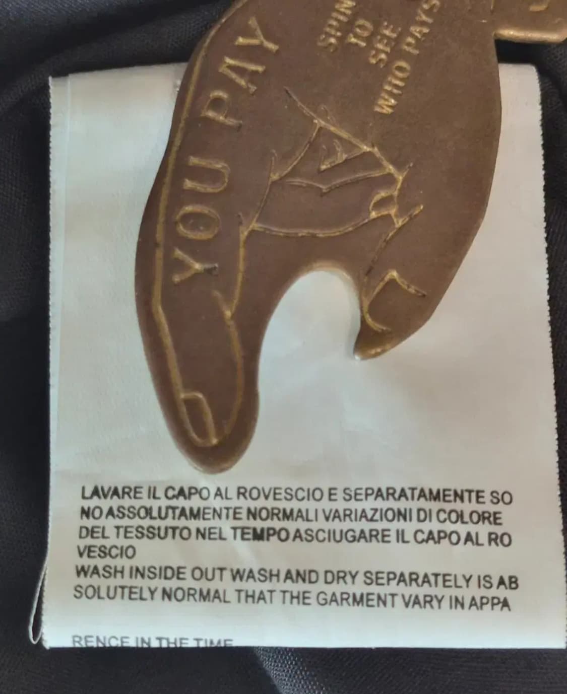 UNDERCOVER 00s Velvet Shell Button Blaze 상품이미지10