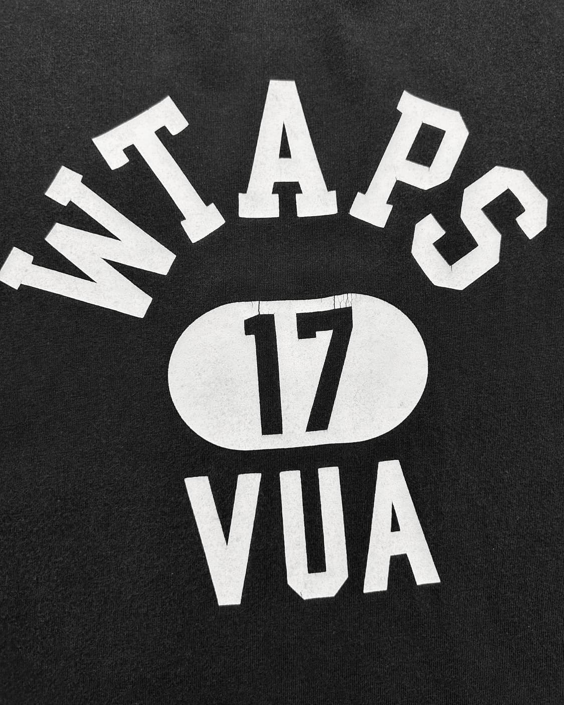 WTAPS 아치로고 반팔 티셔츠 블랙 상품이미지3