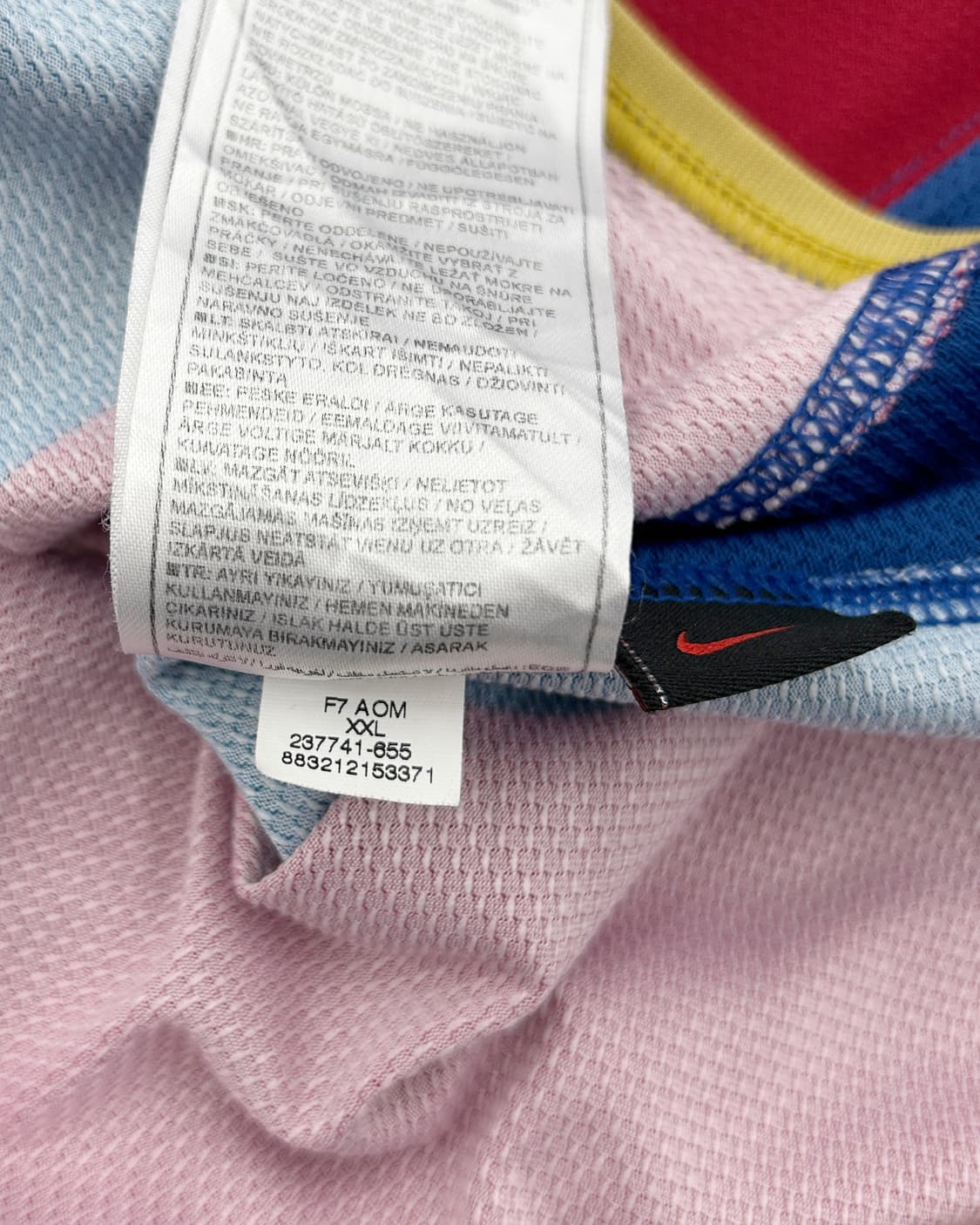 나이키 07-08 바르셀로나 캄프 누 50주년 홈 리그킷 호나우지뉴 상품이미지10