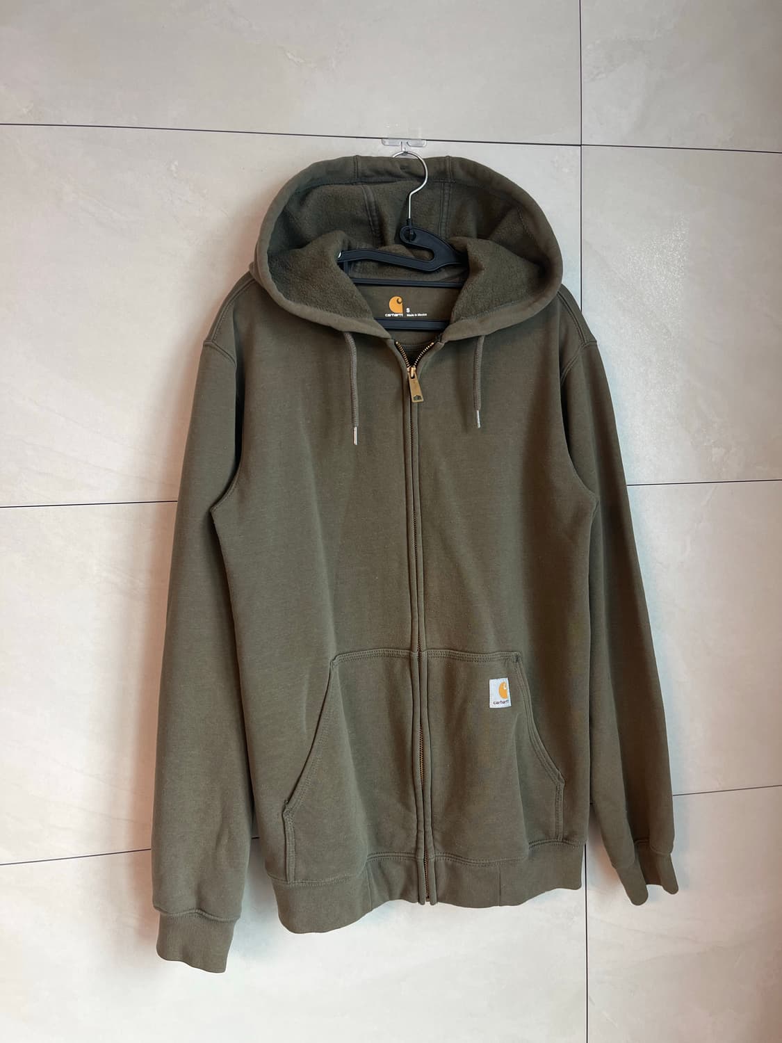칼하트 후드집업 올리브 카키 (S size) 상품이미지2