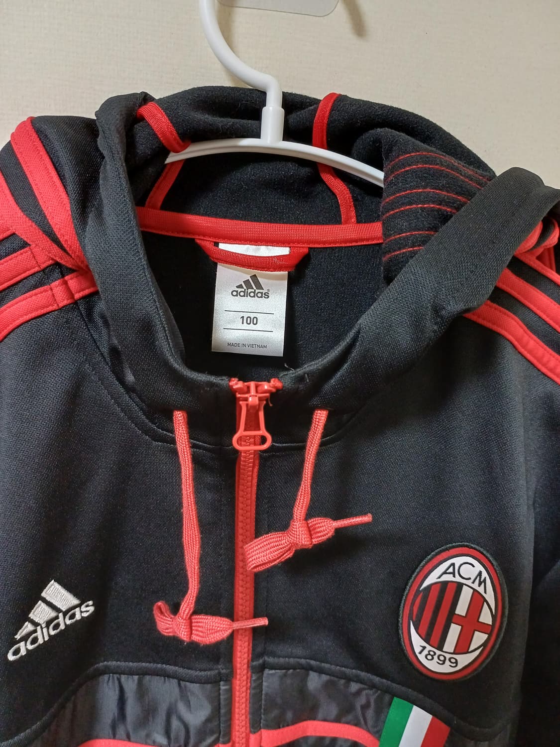 아디다스 12-13 AC밀란 앤섬 트랙탑 져지  상품이미지2