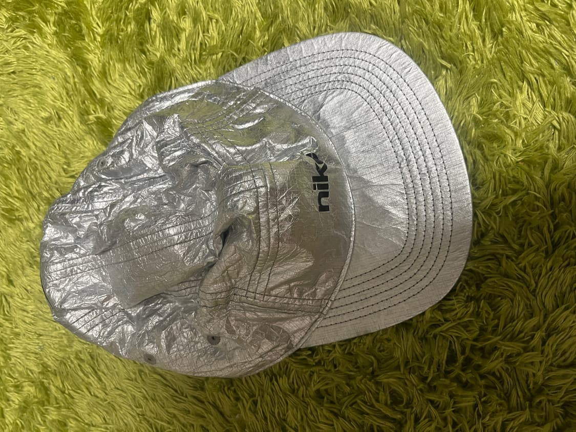 나이키 마스랜딩 헤리티지 실버 캠프캡 모자 판매 상품이미지3