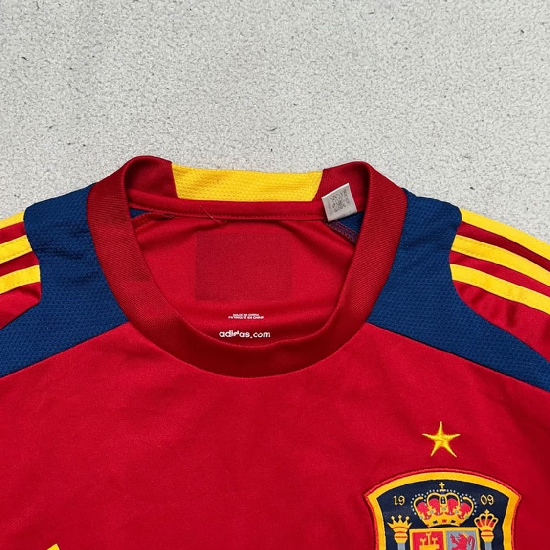 ADIDAS 스페인 축구 유니폼 져지 반팔 105 상품이미지5
